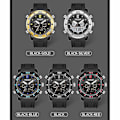 Miniatyrbillede 2 af 5: Sanda 3106 Dobbelt Digital Display Stødsikker Ur I Sort Rød - Robust Og Pålidelig Stødsikker Ur Med Dobbelt Digital Display I Fed Sort Og Rød D