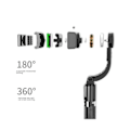 Miniatyrbillede 4 af 5: Selfie Stick Tripod Gimbal Stabilisator til Mobiltelefon Smartphone Action Kamera