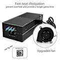 Miniatyrbilde 4 av 5: 2024 Xbox One Strømforsyning, [Oppgradert Versjon] Xbox AC Adapter Erstatningslader Strømledning for Microsoft Xbox One, 100-240v Spenning Wanan