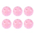 Miniatyrbillede 3 af 3: 12 stk. Plastikbolde Boldsæt Til Indendørs Og Udendørs Baner (pink)