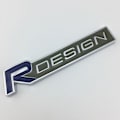 Miniatyrbillede 3 af 4: Volvo R Design Blå Sølv Grill Badge Xc60 V70