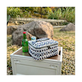 Miniatyrbillede 4 af 5: Udendørs Camping Picnic Bestikpose Madbeholder Pakke Multifunktionel Pose Bbq Opbevaringspose-c