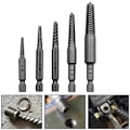 Miniatyrbillede 2 af 5: 5x Hexskaft Spiral Flute Boltudtrækker Sæt Brudt Boltudtrækker Til Industri