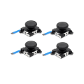 Miniatyrbild 1 av 4: 4x Nintendo Switch Joy-Con Analog Joystick - Tummepinne Ersättning (svart)