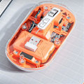 Miniatyrbilde 3 av 5: Bass Trådløs Bluetooth Mus 3-modus Transparent Mus 2.4g+bluetooth5.0 For Bærbar PC/nettbrett Grønn
