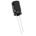Miniatyrbillede 3 af 3: 20 stk 1000uf 25v 105c Elektrolytiske Kondensatorer Sort 10x17mm