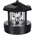Miniatyrbilde 2 av 4: Solcelled Rotasjonssøyle Lys Hage Hageplen Lampe Belysning For Utendørs Hjemmedekor