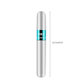 Pikkukuva 3 / 5: 2-in-1 Vibely Mascara 5x Pitkäkestoinen Vedenkestävä Meikki Luonnollinen Pidentävä Tuuheuttava Paakkuuntumaton 4D Silk Fiber Ripsiväri