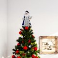 Miniatyrbillede 4 af 5: Julepynt Juletræ Hat Trætop Stjerne Julemand Pynt Skov Ældre Trætop Topper Juledekoration Til Hjemmet