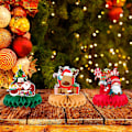 Miniatyrbillede 3 af 4: 9 Stykker Honningkage Julepynt Til Bord, Julefest