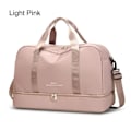 Miniatyrbillede 1 af 5: Dame rejsekuffert Weekendtaske LYSERØD Lys Pink Gray
