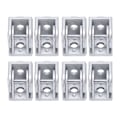Miniatyrbillede 1 af 5: 8 stk. Legering Fleksibel Pivot Ledforbindelse Til EU Standard Aluminium Ekstruderet Profil 2020