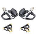 Miniatyrbillede 2 af 5: Ultegra PD-R8000 Road Clipless Pedaler med SPD-SL R8000 Klamper, SM-SH11 Kassette Racercykelpedaler, Sort