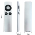 Miniatyrbild 2 av 3: Apple TV-fjärrkontroll 1 2 3 Modell A1427/A1469/A1378 Silver