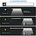 Miniatyrbillede 2 af 5: 72 LED Skabslys, Trådløs LED Lysliste, USB Opladning Induktion Natlys [Energiklasse A+++]