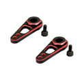 Pikkukuva 1 / 5: 2 kpl Metalliset Kaksoisreiät 25t Servovarsi Servo Horn 1/10 RC-autolle Veneelle Futaba Savox Powerhd Axial Scx
