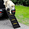 Miniatyrbild 1 av 5: Svart Vikbar Bärbar Hundtrapp Ramp