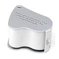 Miniatyrbild 3 av 3: Trixes Smyckeslupp 30x & 60x Förstoringsglas med 2 LED-lampor