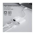 Pikkukuva 3 / 5: USB-C - Ethernet-sovitin, USB Type-C - RJ45 Gigabit Ethernet LAN -sovitin PD 60W -laturilla, sopii