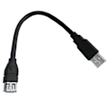 Miniatyrbilde 3 av 5: USB-adapterkabel Firewire IEEE 1394 6-pin hunn til USB 2.0 AM-adapterkabel Plug and Play for digitale kameraer