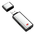 Miniatyrbilde 1 av 4: 16GB Mini Stemmeopptaker, Støyreduserende USB Digital Stemmeopptaker for Forelesninger, Intervjuer, Møter