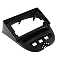 Miniatyrbillede 2 af 5: 10,1 tommer Dobbelt 2 Din Bilradio Ramme til C1 107 2005-2014 Facia Dash Kit Stereo Dvd Panel