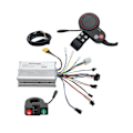 Miniatyrbilde 1 av 5: 48v 25a Elektrisk Scooter Kontroller Dashbordsett Med Tf-100 Display+bryterknapp For Elektrisk Scooter