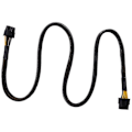 Miniatyrbilde 1 av 5: Cpu 8-pin hann til Cpu 8(4+4)-pin hann, eps-12v hovedkort strømadapterkabel for modulær strømforsyning