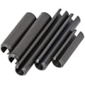 100 st delade fjäderstift, elastiska stift i manganstål. M5x16 mm