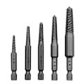Miniatyrbillede 1 af 5: 5x Hexskaft Spiral Flute Boltudtrækker Sæt Brudt Boltudtrækker Til Industri