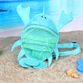 Miniatyrbillede 4 af 5: Lobster Net Strandtaske til Børn, Skalopsamlingspose til Børn, Skalopsækketaske Strandlegetøjs Nettaske til Drenge Piger