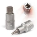 Miniatyrbilde 2 av 5: 1/2-tommers 10-delt T-formet Batch Steam Machine Reparasjonssett Krom-Vanadium Stål Sekskantet Hylse Auto R