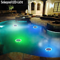 Miniatyrbillede 4 af 5: Flydende solcellelamper til pool, solcellelamper til swimmingpool