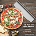 Miniatyrbillede 4 af 5: 14 tommer Pizzaskærer med Skarp Vippeblad og Dæksel, Vippeblad Dæksel, til at Skære Pizzaer og Mere