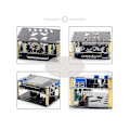 Miniatyrbild 5 av 5: Automatisk DC Boost/Down Converter Strömförsörjningsmodul Cc Cv 0.5-30v 4a 50w Justerbar Strömförsörjning
