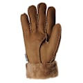 Miniatyrbillede 3 af 3: Dame Skindhandsker - Foldbar Manchet - Ruskind  301-100