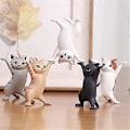 Miniatyrbilde 5 av 5: 5 stk Dansende Katt Hodetelefon Stativ For Airpods 1/2/3