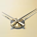 Miniatyrbild 5 av 8: Large Quartz Mechanism Clock s Hands DIY Large Wall Clock Access Black One Size