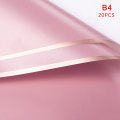 Miniatyrbilde 1 av 8: 20 stk/parti Golden Rose Blomst innpakningspapir Gavepapir Blomsterhandler B4 20Pcs