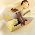 Miniatyrbillede 5 af 7: 10 stk Ferrero Rocher æsker Bryllupsgaveæsker Gaveæske Babyshower onesize
