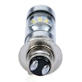 Pikkukuva 5 / 5: 2kpl BA20D H6 2323 20SMD LED 100W moottoripyörän sumu DRL jarruparkki White 2pcs