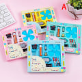 Pikkukuva 1 / 5: DIY Science Experiment Electronic Fan Kids Educational Set Phys 1#
