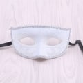 Miniatyrbillede 1 af 8: Maskerade masker til par venetiansk kvinde blonder mænd PP Cosplay White ONESIZE