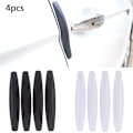 Pikkukuva 2 / 5: 4/PCS auton ovensuoja Pehmeä suojareunan kulman puskurivalu Black