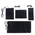 Pikkukuva 3 / 5: 7 kokoa USB Lämmin hiilikuitulämmitteiset tyynyt Lämmitetty takki Takki Ves Black 10*22cm