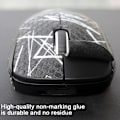Miniatyrbillede 4 af 5: Mouse Grip Tape Skøjte Håndlavet klistermærke Non Slip Lizard Skin Suc style1 A1