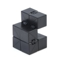 Pikkukuva 3 / 6: Infinity Magic Cube Finger Lelu Office Flip Cubic Puzzle Relief Black one size