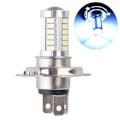 Miniatyrbillede 1 af 5: H4 33SMD LED Bil Forlygte Pære Kørelys Hvid Mot White 1pc
