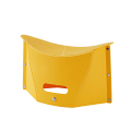 Miniatyrbillede 1 af 8: Plastic Bærbar Foldestol Udendørs Stole Bærbar Taburet Fo Yellow one size