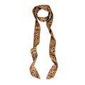 Miniatyrbillede 8 af 8: Kvinders Blød Leopard Print Sjal Vintage Chiffon Wrap Haraj Leopard
